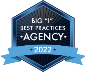 2022 Big "I" Best Practices Agency badge